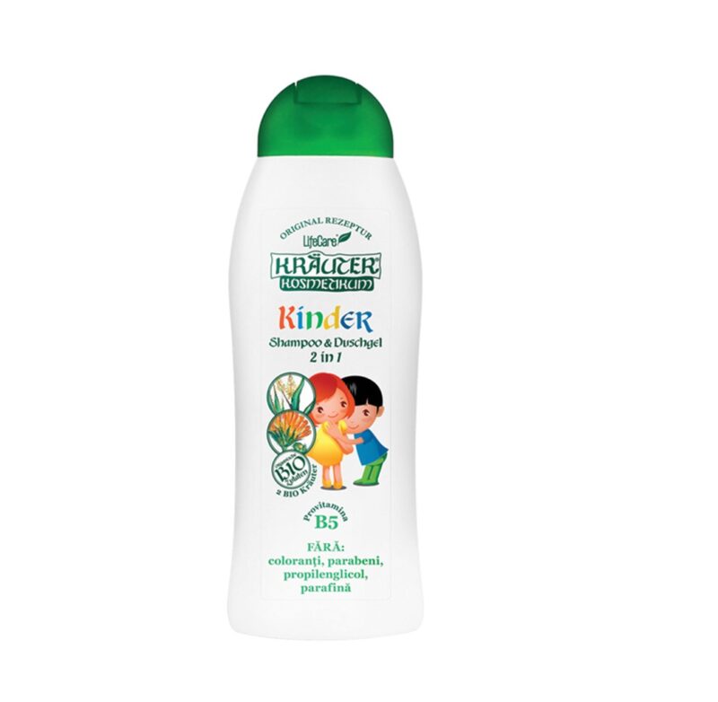 KRAUTER Sampon si Gel de Dus 2 in 1 pentru Copii, Sampon, 400ml-0