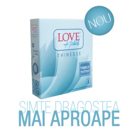LOVE Plus Thinesse Prezervative, Prezervative, 3 buc-0 LOVE Plus Thinesse Prezervative, Prezervative, 3 buc-0