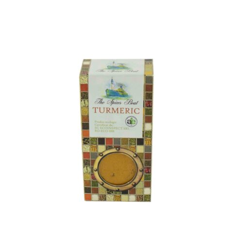 Solaris Turmeric Macinat Bio The Spices Boat, Turmeric, 40g -0