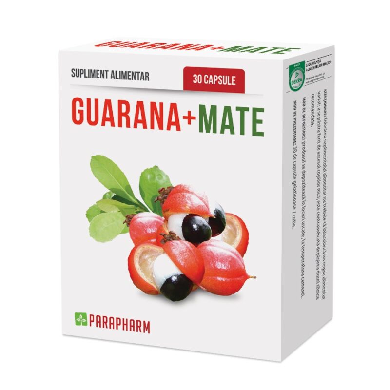 Parapharm Guarana + Mate 30cps-0