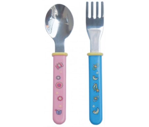 Primii Pasi Set Tacamuri Inox, Set, 2buc-0 Primii Pasi Set Tacamuri Inox, Set, 2buc-0