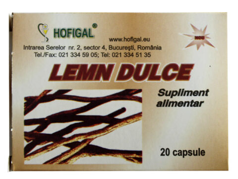 HOFIGAL Lemn Dulce Capsule, Capsule, 20buc-0