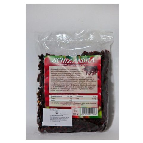 Deco Italia Fructe Naturale Uscate de Schizandra, Fructe, 200g-0 Deco Italia Fructe Naturale Uscate de Schizandra, Fructe, 200g-0