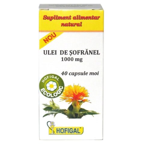 Hofigal Ulei De Sofranel 1000mg Capsule, Capsule, 40buc-0