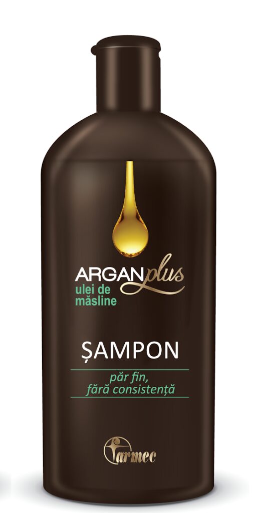 Farmec Argan Plus Sampon Pentru Par Fin cu Ulei de Masline, Sampon, 250ml-0