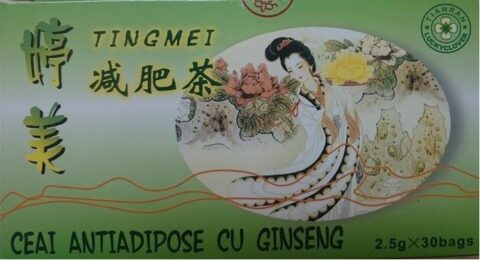 Sanye Ceai Antiadipos cu Ginseng Plicuri, Plicuri, 30buc-0 Sanye Ceai Antiadipos cu Ginseng Plicuri, Plicuri, 30buc-0