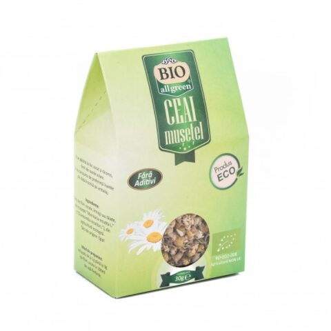 ALL GREEN BIO Ceai de Musetel Intreg, Ceai, 30g-0