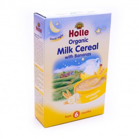 HOLLE BABY FOOD BIO Cereale Lapte si Banane, Cereale, 250g-0 HOLLE BABY FOOD BIO Cereale Lapte si Banane, Cereale, 250g-0