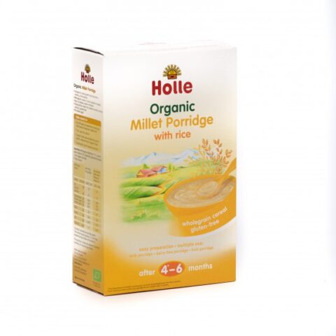 HOLLE BABY FOOD BIO Piure din Cereale Mei si Orez, Cereale, 250g-0 HOLLE BABY FOOD BIO Piure din Cereale Mei si Orez, Cereale, 250g-0