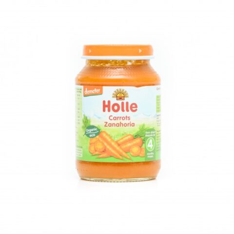 HOLLE BABY FOOD BIO Piure de Morcovi, Piure, 190g-0