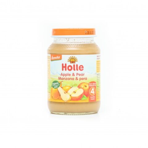 HOLLE BABY FOOD BIO Piure de Mere si Pere, Piure, 190g-0 HOLLE BABY FOOD BIO Piure de Mere si Pere, Piure, 190g-0