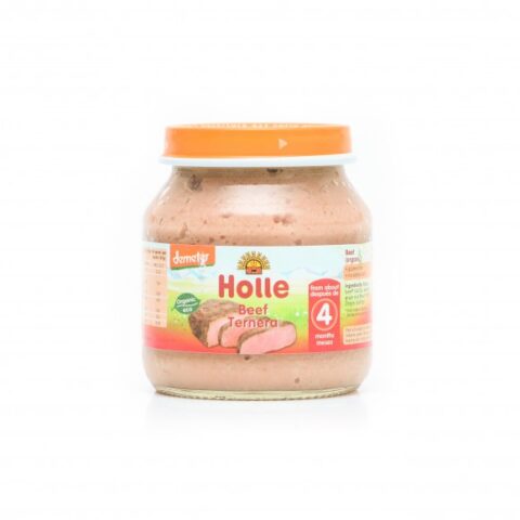 HOLLE BABY FOOD BIO Piure cu Carne de Vita, Piure, 125g-0 HOLLE BABY FOOD BIO Piure cu Carne de Vita, Piure, 125g-0