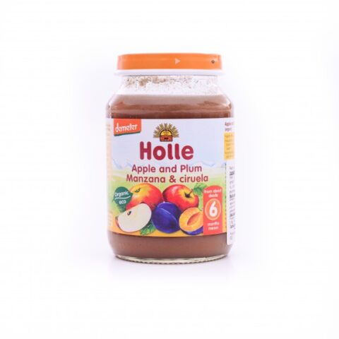 HOLLE BABY FOOD BIO Piure de Mere si Prune, Piure, 190g-0 HOLLE BABY FOOD BIO Piure de Mere si Prune, Piure, 190g-0