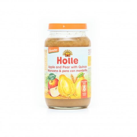 HOLLE BABY FOOD BIO Piure de Mere Pere si Gutui, Piure, 220g-0 HOLLE BABY FOOD BIO Piure de Mere Pere si Gutui, Piure, 220g-0