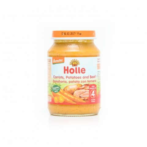 HOLLE BABY FOOD BIO Piure de Morcovi Cartofi si Carne de Vita, Piure, 190g-0 HOLLE BABY FOOD BIO Piure de Morcovi Cartofi si Carne de Vita, Piure, 190g-0