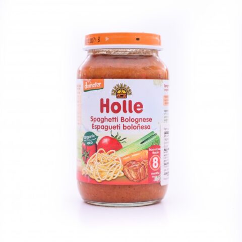 HOLLE BABY FOOD BIO Spaghetti Bolognese pentru Copii, Piure, 220g-0 HOLLE BABY FOOD BIO Spaghetti Bolognese pentru Copii, Piure, 220g-0