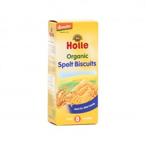 HOLLE BABY FOOD BIO Biscuiti din Grau Spelt, Biscuiti, 150g-0 HOLLE BABY FOOD BIO Biscuiti din Grau Spelt, Biscuiti, 150g-0