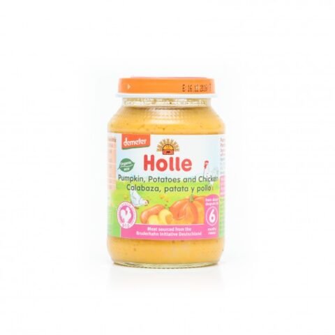 HOLLE BABY FOOD BIO Piure de Dovleac Cartofi si Carne de Pui, Piure, 190g-0 HOLLE BABY FOOD BIO Piure de Dovleac Cartofi si Carne de Pui, Piure, 190g-0