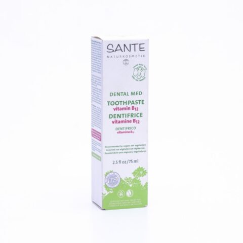 SANTE NATURKOSMETIK Pasta de Dinti cu Vitamina B12, Pasta de Dinti, 75ml-0