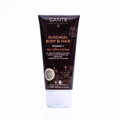 SANTE NATURKOSMETIK BIO Sampon si Gel de Dus pentru Barbati HOMME II, Sampon, 200ml-0