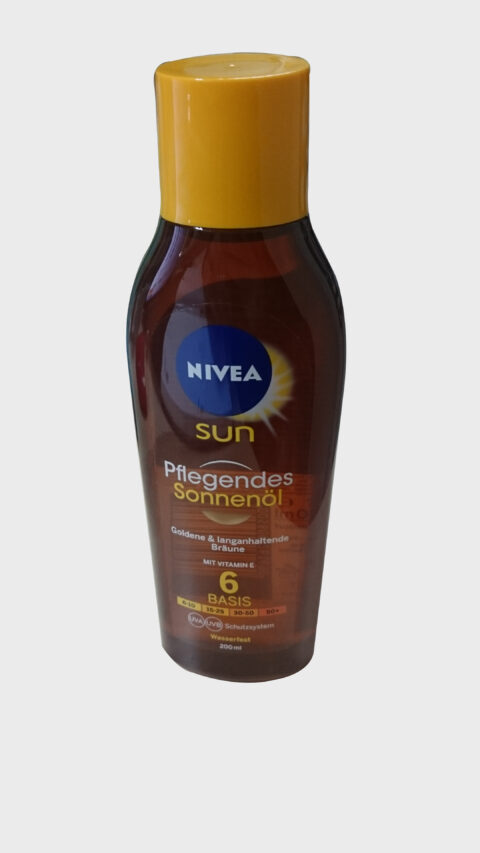 Nivea Sun Ulei De Plaja SPF 6+, Ulei, 200ml -0 Nivea Sun Ulei De Plaja SPF 6+, Ulei, 200ml -0