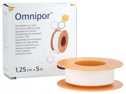 Hartman Omnipor Plasture in Rola pe Suport de Hartie 1,25cm x 5m, Plasture, 1Rola-0