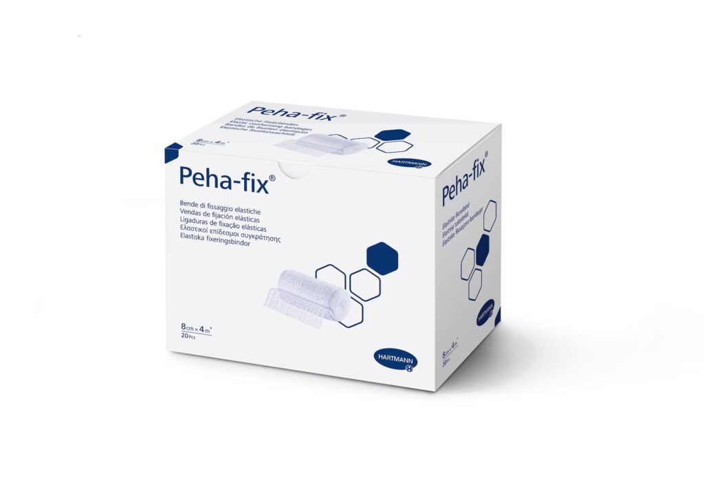 HARTMANN Peha-Fix Fasa Elastica Pentru Fixare Pansamentelor 8cm x 4m, Fasa, 1buc-0