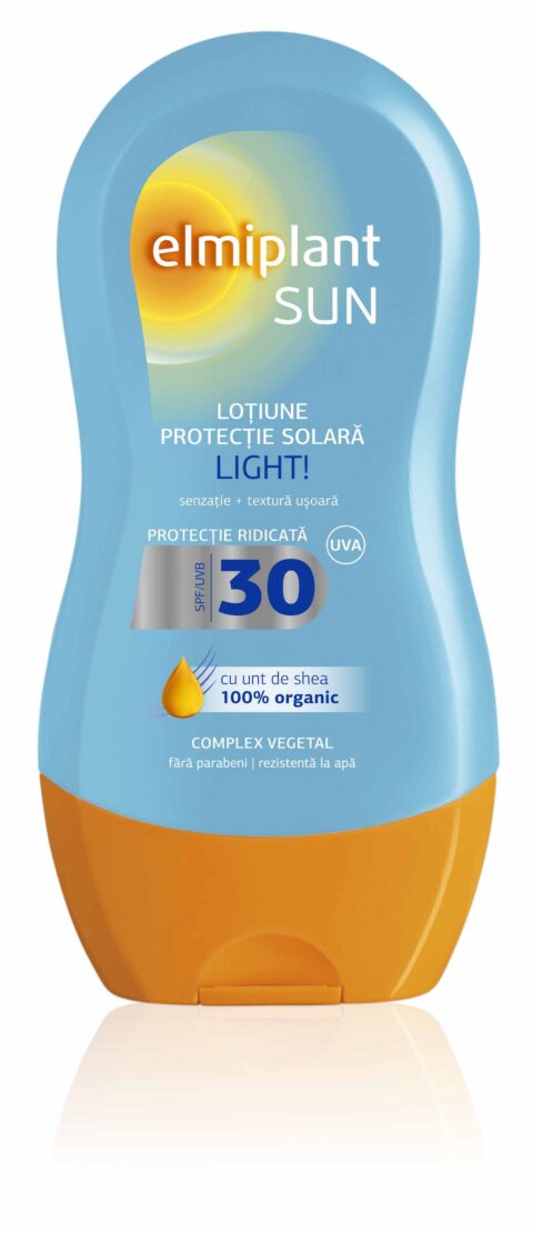 Elmiplant Sun Lotiune Protectie Solara Light SPF 30+, Lotiune, 200 ml -0 Elmiplant Sun Lotiune Protectie Solara Light SPF 30+, Lotiune, 200 ml -0