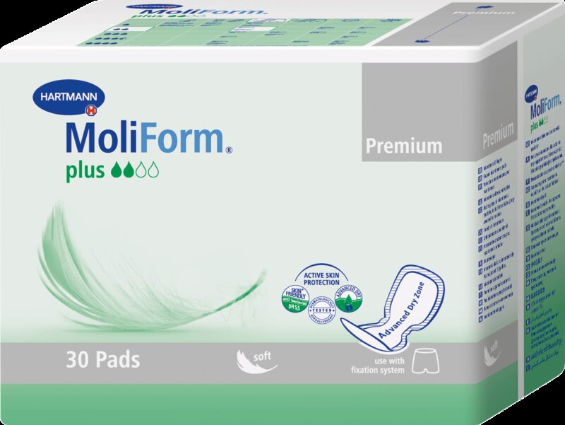 Hartmann Molicare Form Plus Tampoane pentru Incontinenta Medie, Tampoane, 30buc-0