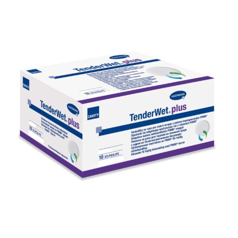 Tender Wet Plus Cavity Pansament Interactiv Pentru 3 Zile cu Antiseptic 7.5 x 7.5 cm, Pansament, 10buc-0