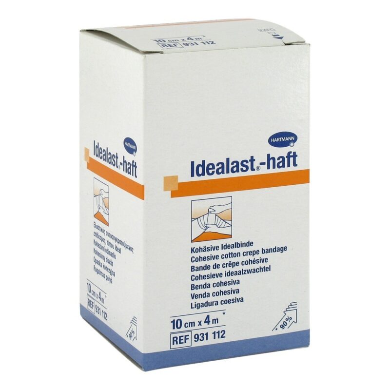 Hartman Idealast-Haft Fasa Elastica Autoadeziva pentru Compresie Moderata 10cm X 4m, Fasa Elastica, 1buc-0