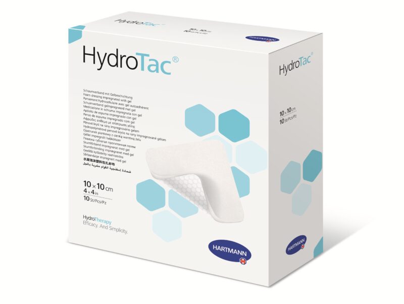 Hartman Hydrotac Pansament din Spuma Poliuretanica cu Strat de Hidrogel 10 x 10 cm, Pansament, 10buc-0
