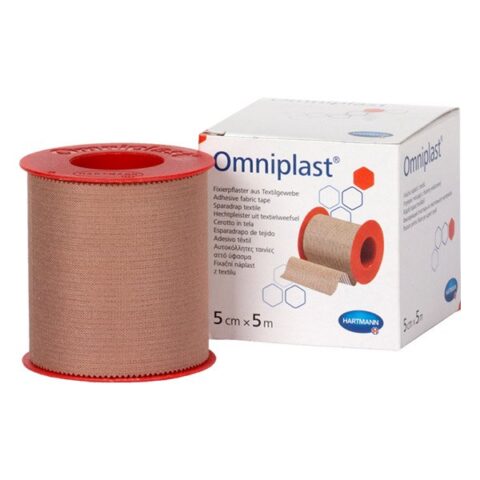 Hartman Omniplast Plasture in Rola pe Suport Textil 5cm x 5m, Plasture, 1Rola-0