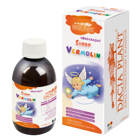 Dacia Plant Ingerasul Sirop Vermolin, Sirop, 200ml-0