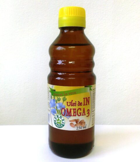 HERBAVIT Ulei de In Omega 3 Presat la Rece, Ulei, 250ml-0