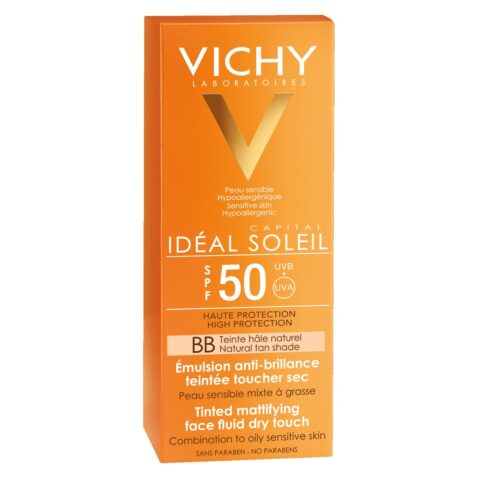 Vichy Ideal Soleil Emulsie Matifianta Fata BB Dry Touch SPF 50, Emulsie, 50ml-0 Vichy Ideal Soleil Emulsie Matifianta Fata BB Dry Touch SPF 50, Emulsie, 50ml-0