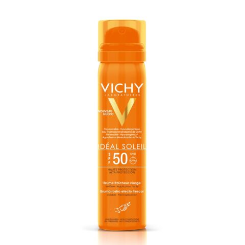 Vichy Ideal Soleil Spray Protector Invizibil SPF 50+, Spray, 75ml-0 Vichy Ideal Soleil Spray Protector Invizibil SPF 50+, Spray, 75ml-0