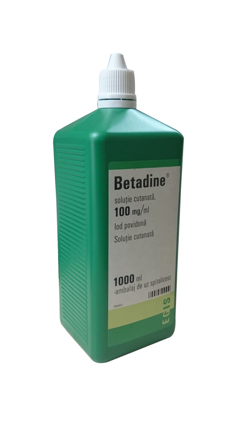 Betadine 100mg/ml Solutie, Solutie, 1000ml-0