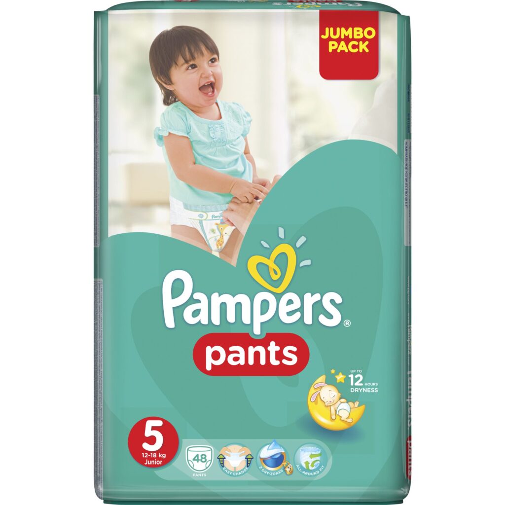 Pampers 5 Active Chilotei 12-18 kg, Scutec Chilot, 48buc-0