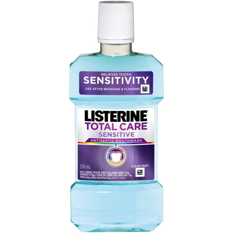 Listerine Total Care Sensitive, Apa de Gura, 250ml-0