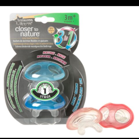 Tommee Tippee Inel Gingival Etapa 1, Inel Gingival, 1buc-0