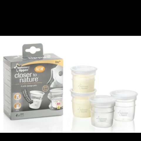 Tommee Tippee Recipiente de Stocare a Laptelui, 4buc, Pret-0
