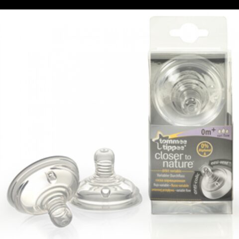 Tommee Tippee Tetina Anticolici cu Debit Variabil, Tetina, 2buc-0 Tommee Tippee Tetina Anticolici cu Debit Variabil, Tetina, 2buc-0