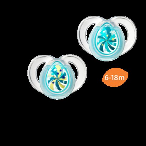 Tommee Tippee Suzete Ortodontice Noapte 6-18 Luni, Suzete, 2buc-0 Tommee Tippee Suzete Ortodontice Noapte 6-18 Luni, Suzete, 2buc-0