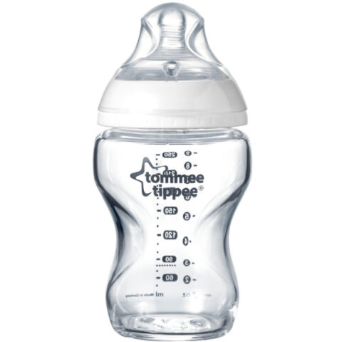 Tommee Tippee Biberon Sticla 250ml, Biberon, 1buc-0 Tommee Tippee Biberon Sticla 250ml, Biberon, 1buc-0