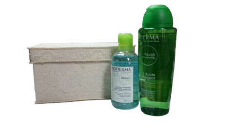 Bioderma Node Fluid Sampon 400ml + Bioderma Sebium H2O 250ml + Cutie CADOU-0 Bioderma Node Fluid Sampon 400ml + Bioderma Sebium H2O 250ml + Cutie CADOU-0