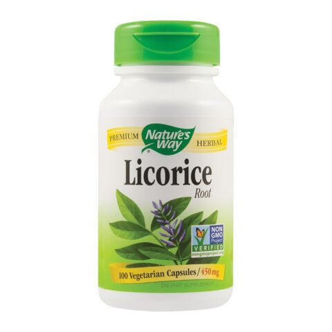 Secom Licorice ( Lemn Dulce) 450mg Capsule, Capsule, 100buc-0 Secom Licorice ( Lemn Dulce) 450mg Capsule, Capsule, 100buc-0