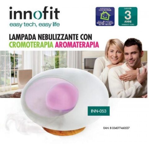 Innofit Lampa Decorativa Cromoterapie si Aromaterapie, Lampa, 1buc-0 Innofit Lampa Decorativa Cromoterapie si Aromaterapie, Lampa, 1buc-0