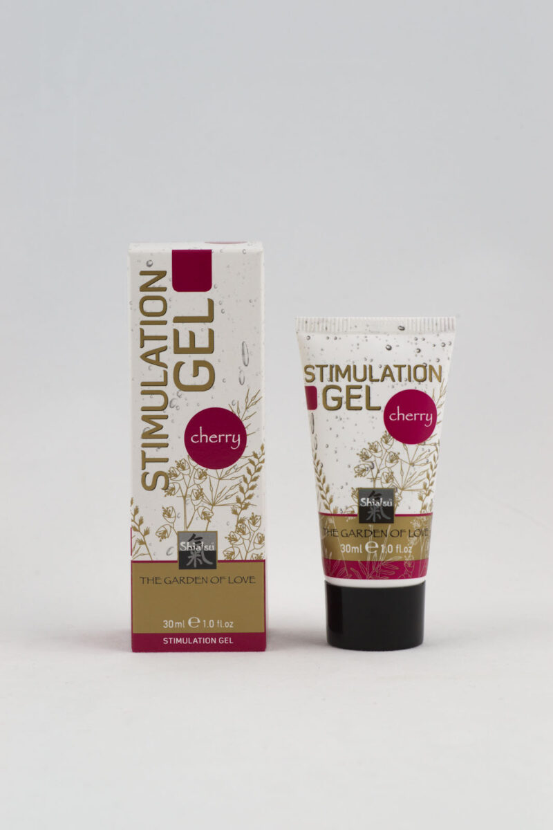 Shiatsu Gel Stimulant cu Aroma de Cirese, Gel, 30ml-0
