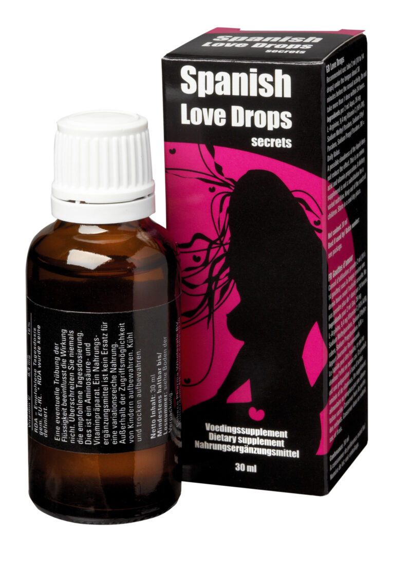 Cobeco Pharma Spanish Love Drops Secrets, Picaturi, 30ml-0